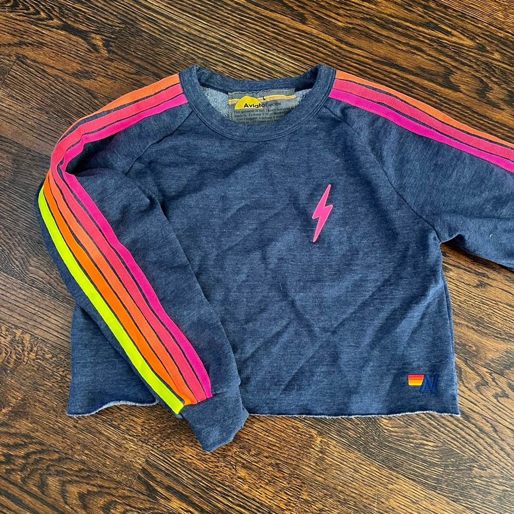 Aviator Nation Lightning Bolt Sweatshirt